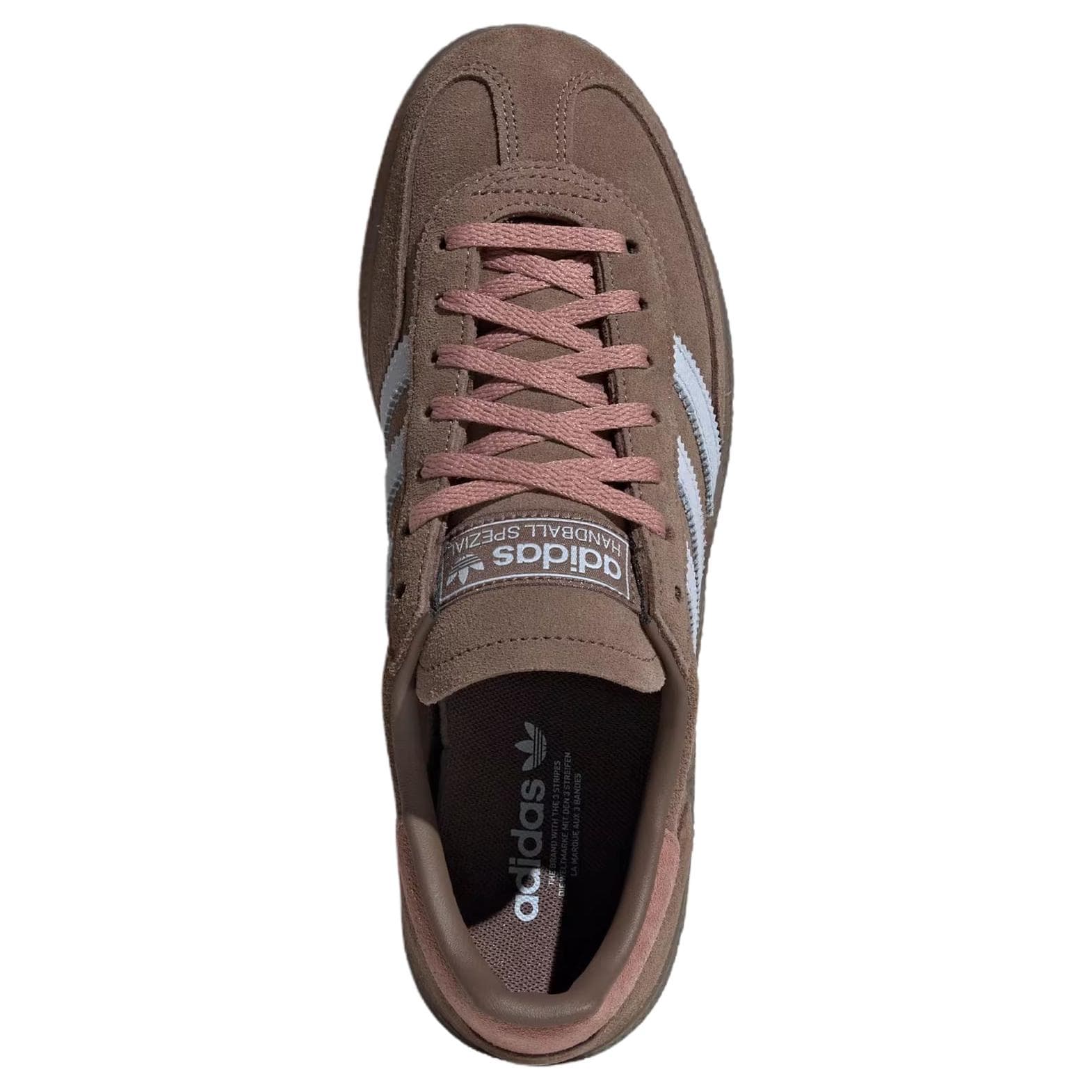 Кроссовки Adidas Originals HANDBALL SPEZIAL Кожа Low Топ Кеды немецкой армии (GAT) Женские Коричневый - изображение 3