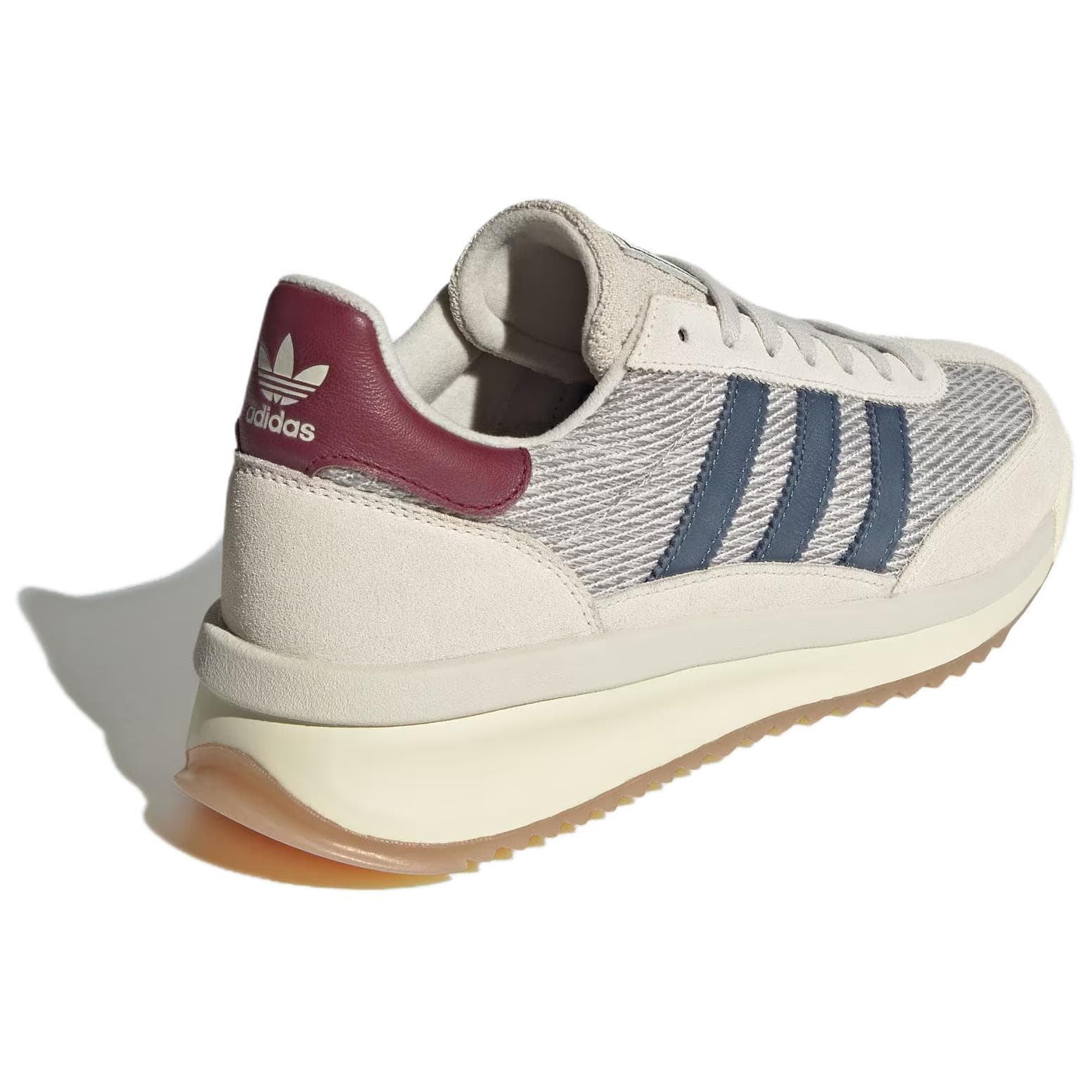 Кроссовки для бега Adidas Originals SL 72 Ткань Низкие Повседневные Беговые Кроссовки Унисекс Серые - изображение 3