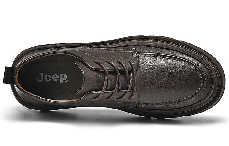 Ботинки Jeep Мужские повседневные туфли цвет хаки - изображение 3