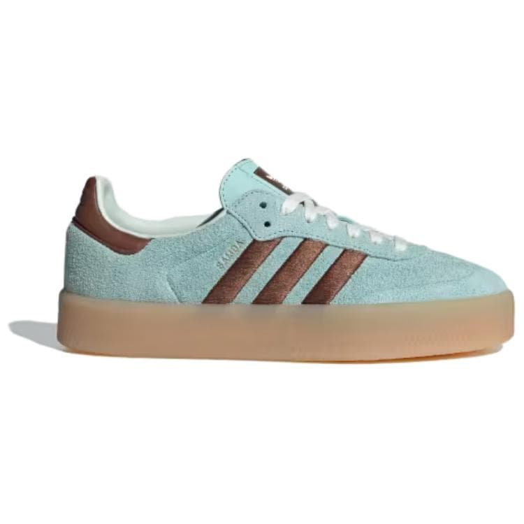 Кроссовки Adidas Originals SAMBAE Low Топ Скейтборд Кроссовки Женские Светло-Зеленые - изображение 2