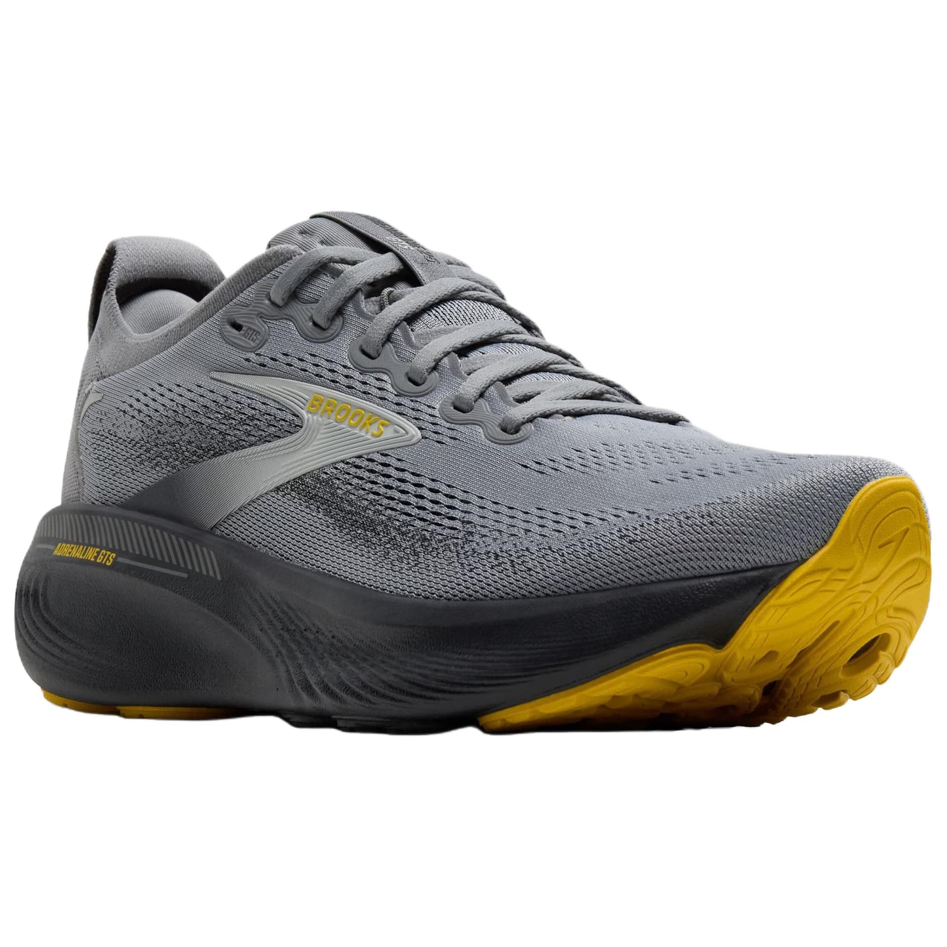 Кроссовки для бега Brooks Adrenaline GTS 25 Мягкий и Комфортный Дышащий Поддерживающие Повседневные Беговые Кроссовки Мужские Серые - изображение 3