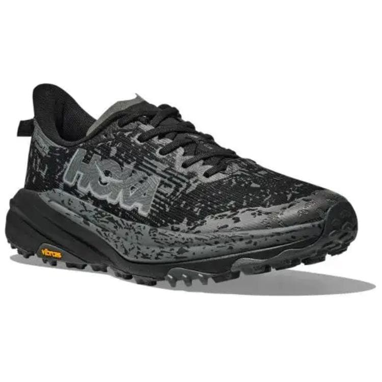 Кроссовки для бега HOKA ONE ONE SPEEDGOAT 6 Удобные противоскользящие устойчивые к истиранию низкие беговые кроссовки для женщин черные - изображение 4