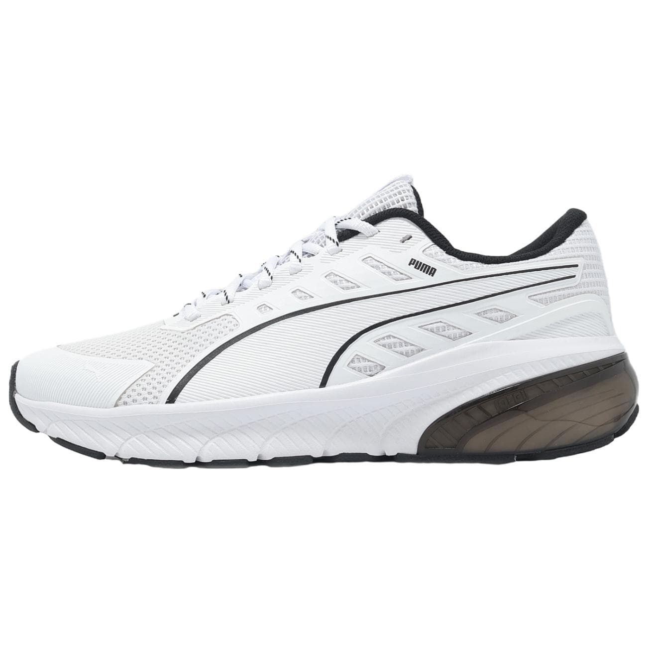 Кроссовки для бега PUMA Cell Glare Дышащая Поддержка Низкий Верх Беговые Кроссовки Мужские Белый Черный - изображение 1