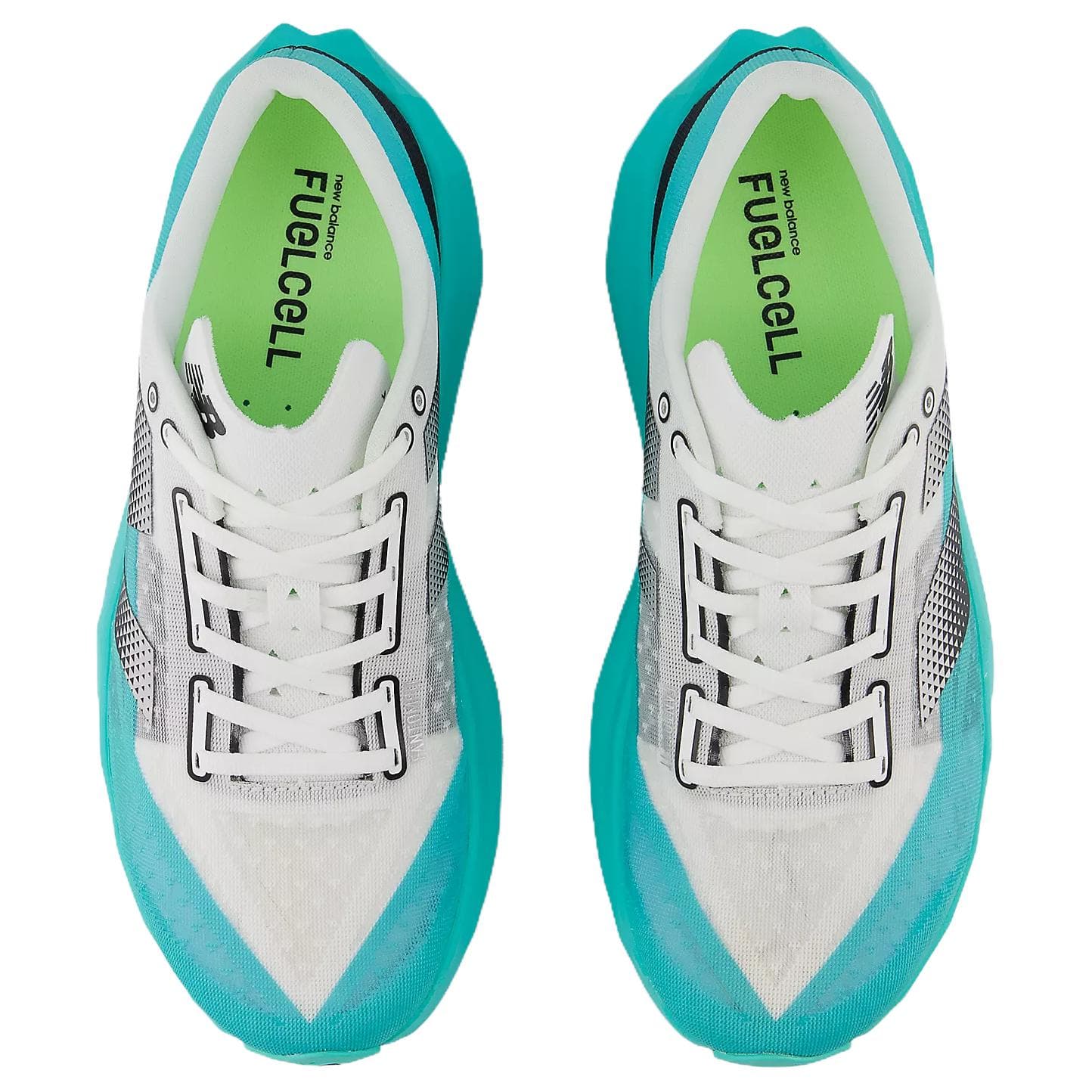 Кроссовки для бега New Balance FuelCell Rebel V4 Blue White - изображение 4