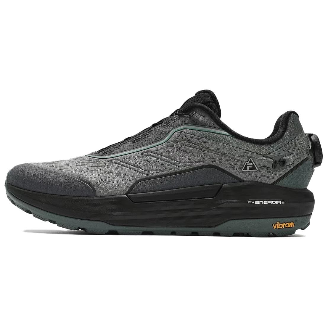Кроссовки для бега FILA BOA EXPLORER 2 Низкие Кроссовки для Трейл Бег Мужские Серый Зеленый - изображение 1