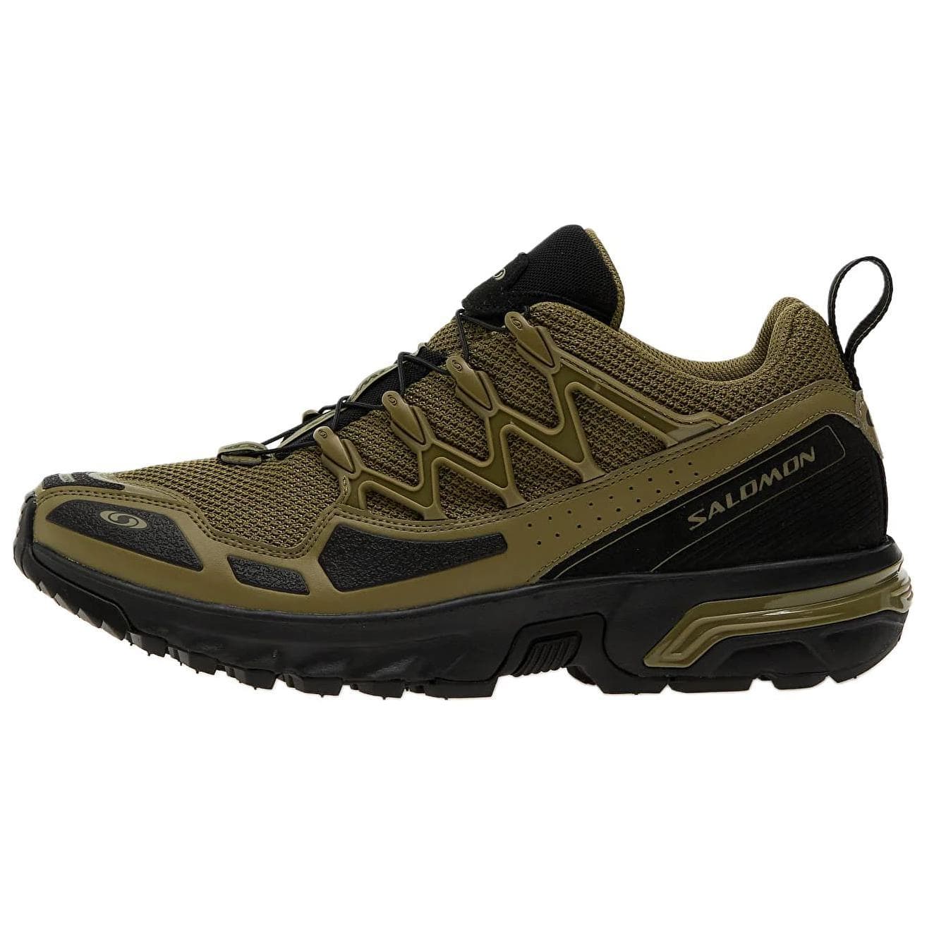 Кроссовки для бега Salomon ACS+ Low Топ Беговые кроссовки Мужские Оливково-зеленые - изображение 1
