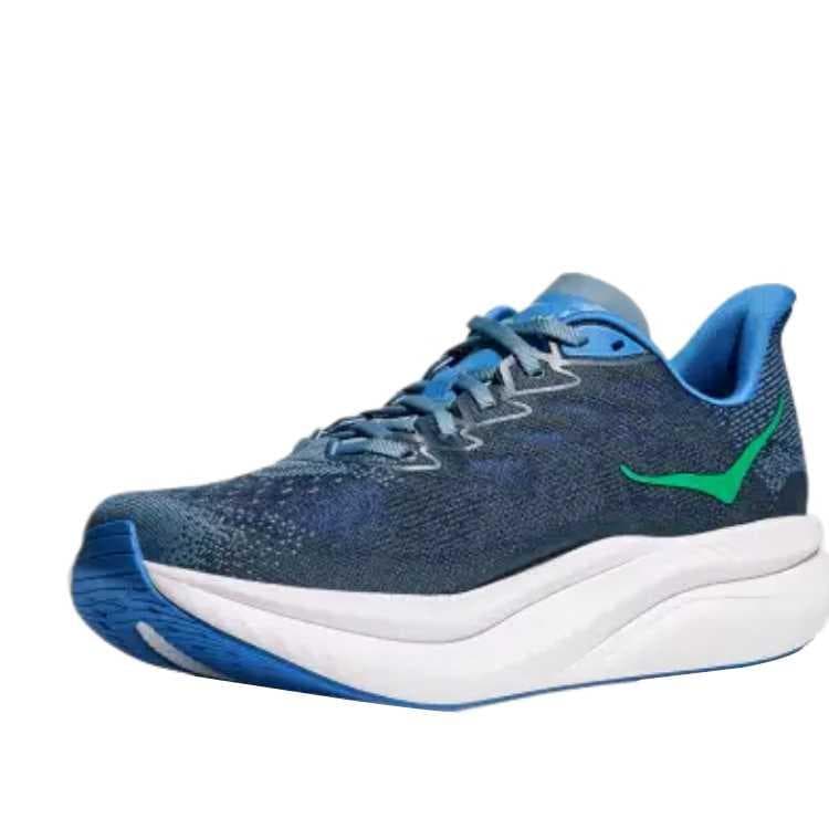 Кроссовки для бега HOKA ONE ONE Mach 6 Износостойкие Низкие Беговые кроссовки Мужские Синие - изображение 3