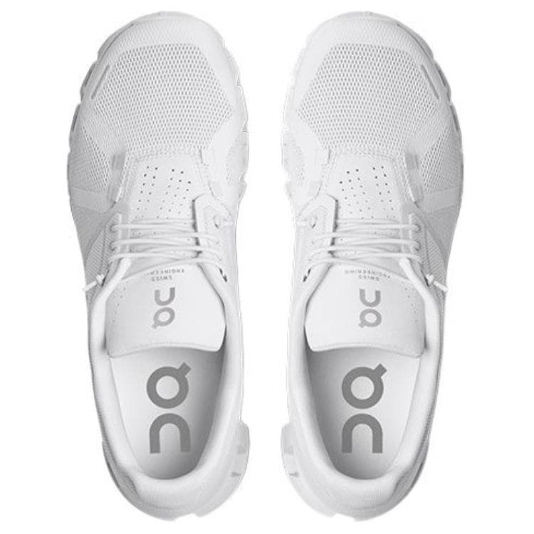 Кроссовки для бега On Cloud 5 White - изображение 4