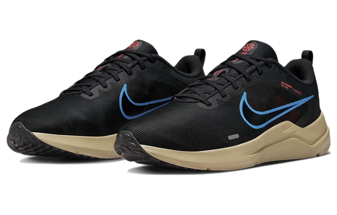 Кроссовки для бега Nike Downshifter 12 Black Blue - изображение 3