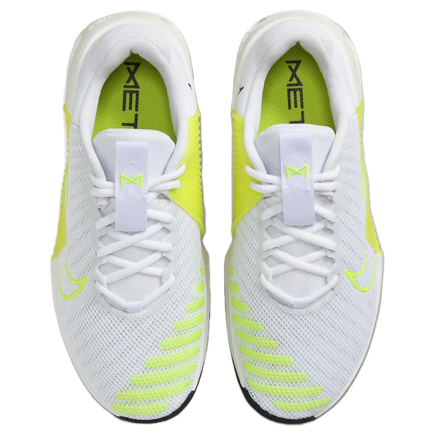Кроссовки для бега Nike Metcon 9 Удобные и Легкие Низкие Кроссовки для Бега Женские Белые Желтые - изображение 3