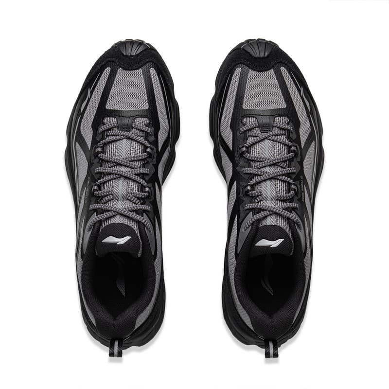 Кроссовки Li-Ning LINING Cloud На открытом воздухе CF Туристическая Обувь Унисекс Черно-серый - изображение 4