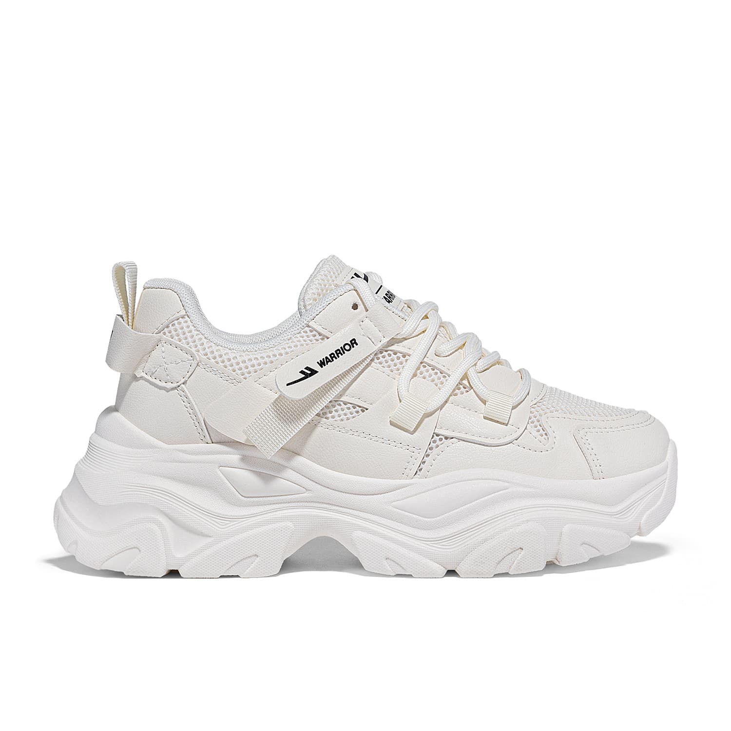 Кроссовки WARRIOR Low Топ Массивные кроссовки Женские Бежевый - изображение 2