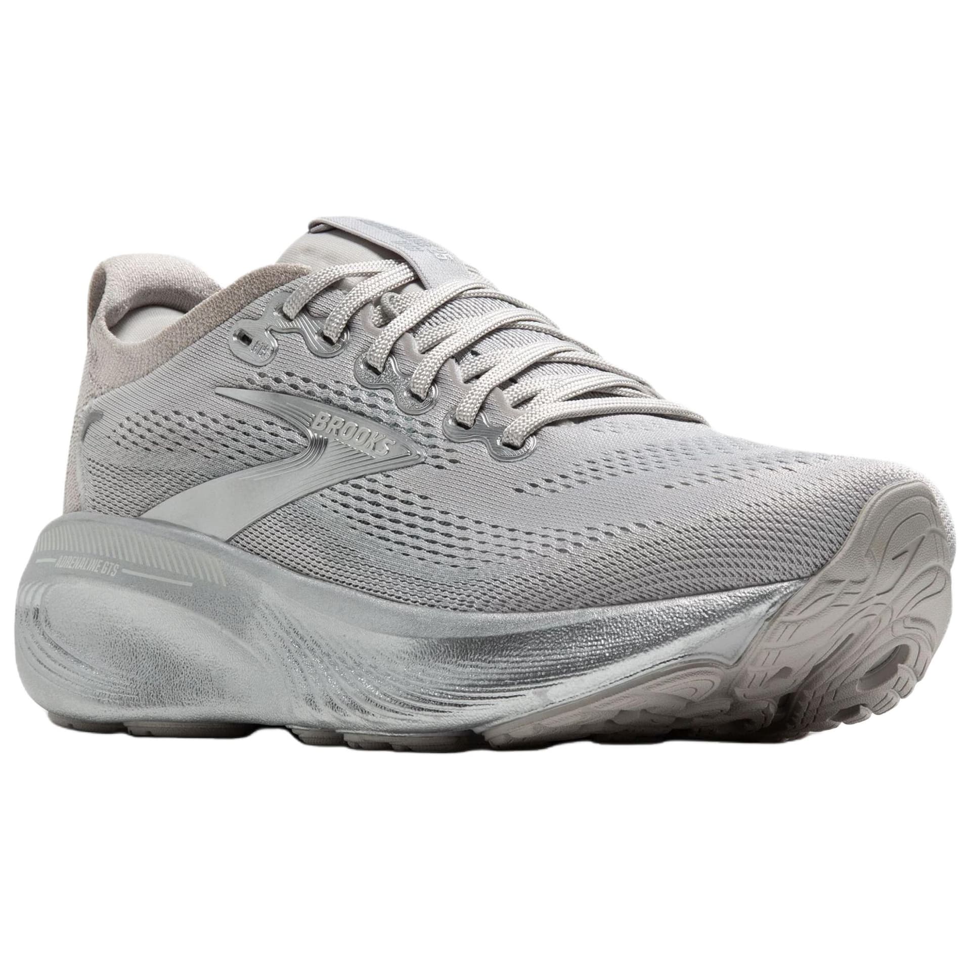 Кроссовки для бега Brooks Adrenaline GTS 25 Дышащая Поддержка Повседневные Беговые Кроссовки Мужские Серые - изображение 3