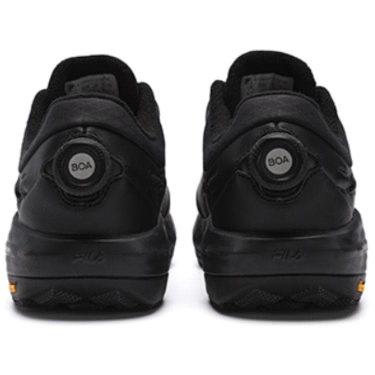 Кроссовки FILA BOA EXPLORER 2 Износостойкие Низкие Уличные Кроссовки Мужские Черные - изображение 4