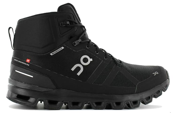 Кроссовки для бега On Cloudrock Waterproof Black — фото 2