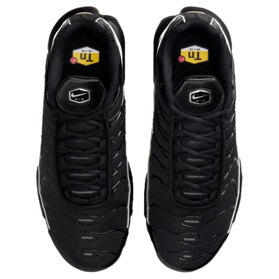 Кроссовки для бега Nike Air MAX Plus Беговые кроссовки Мужские Черно-белые - изображение 3