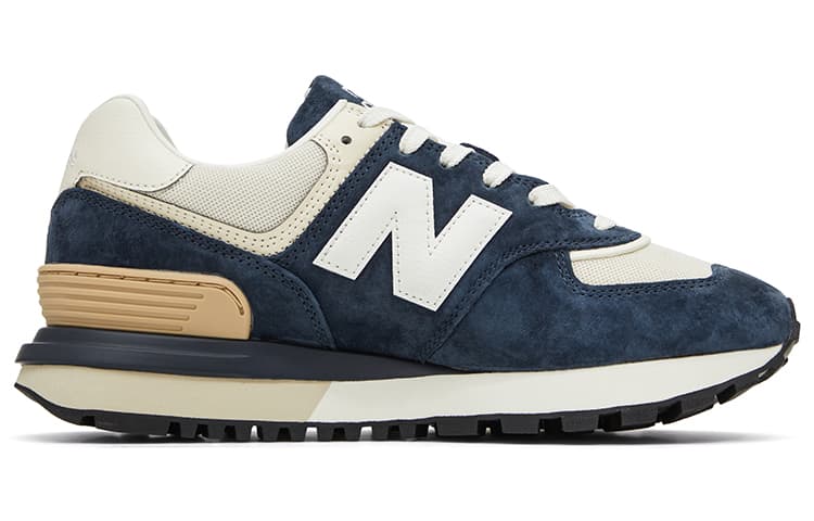 Кроссовки для бега New Balance 574 Legacy Blue White - изображение 2