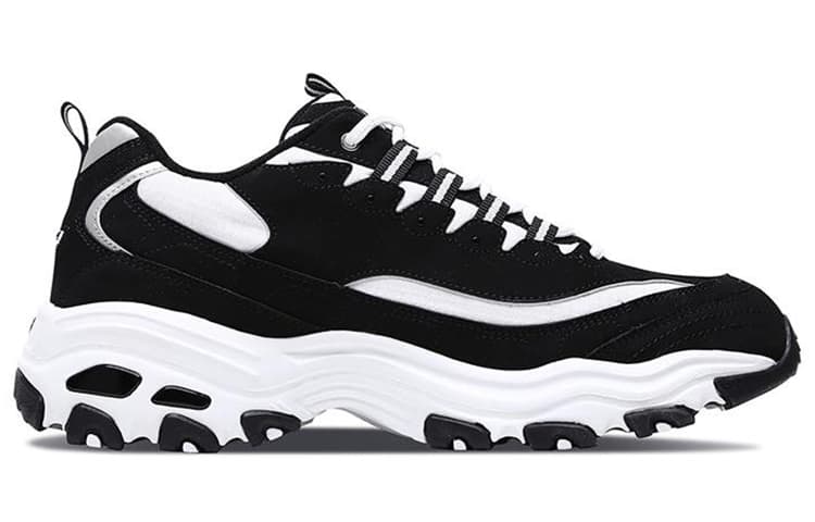 Кроссовки Skechers D'LITES 1.0 Black White - изображение 2