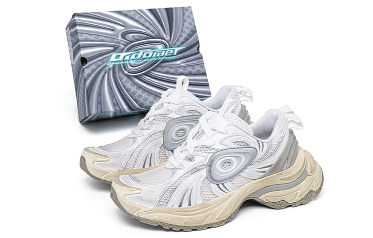 Кроссовки OLD ORDER Turbo GT Dirty White - изображение 5
