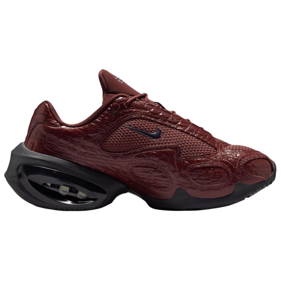 Кроссовки Nike Air max Muse Кожа Дышащий Low Топ Повседневная обувь Женские Бургундский - изображение 2