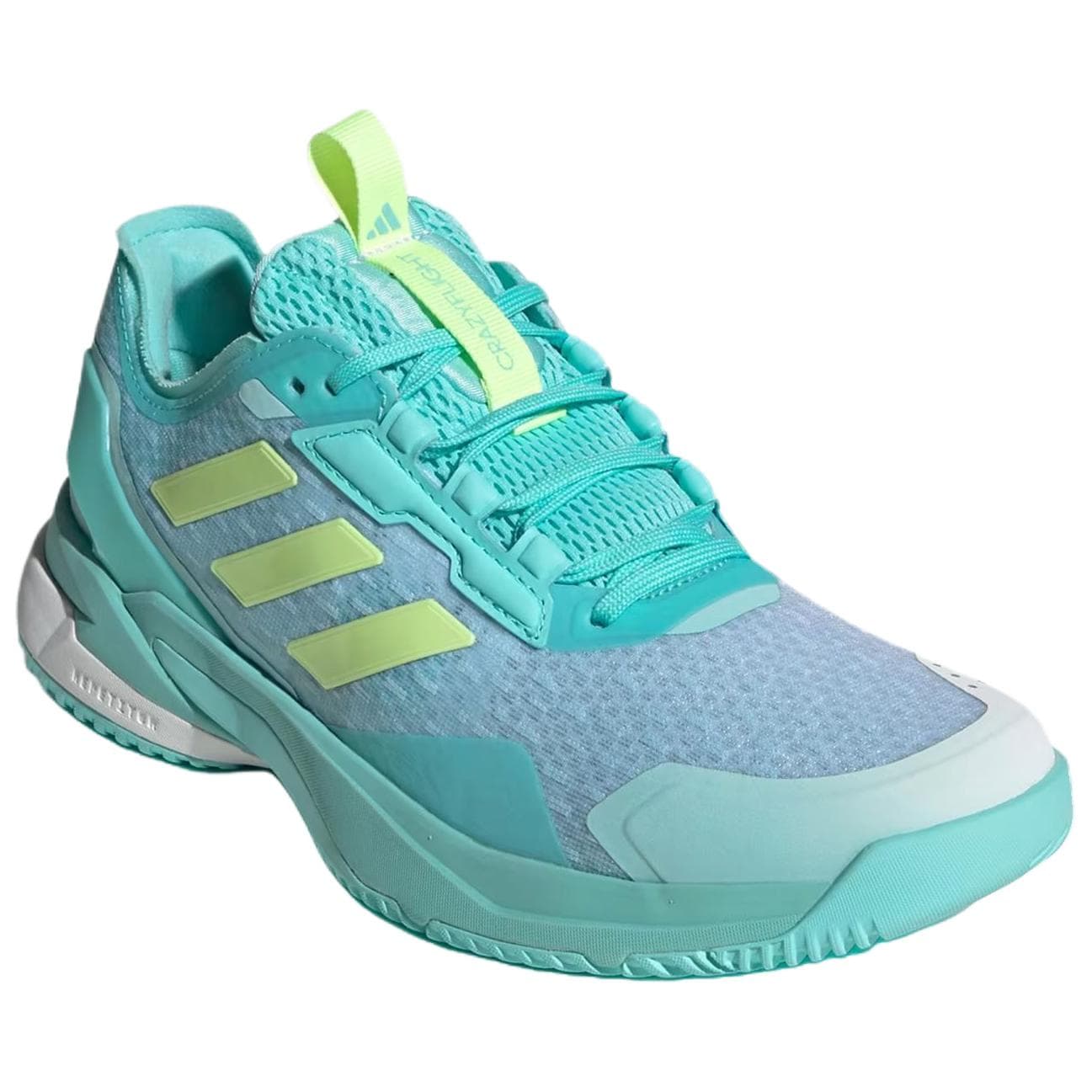Кроссовки для спортзала Adidas Crazyflight 6 Дышащие Тренировочные Кроссовки Женские Озерный Синий - изображение 3