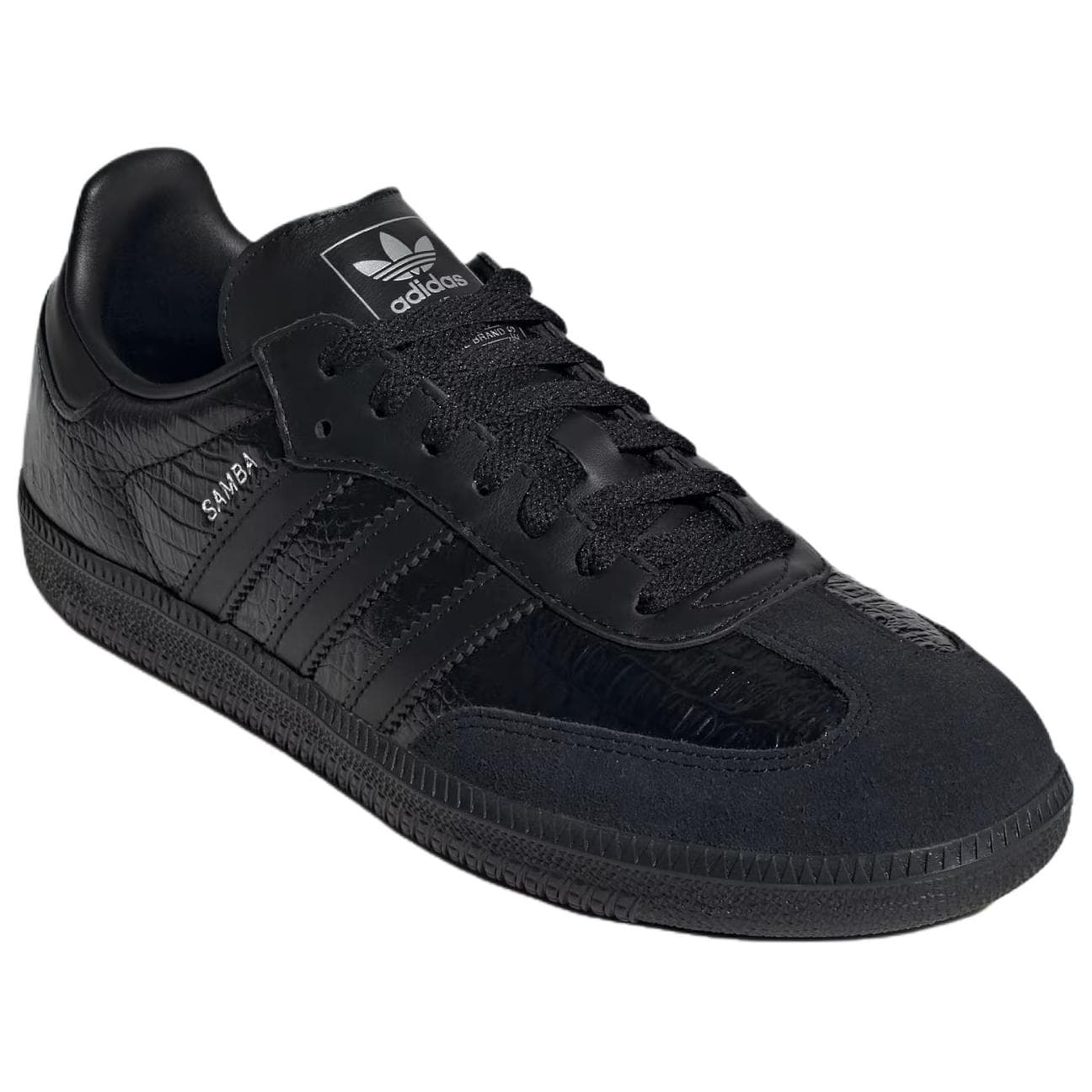 Кроссовки Adidas Originals Samba OG Удобные и Легкие Немецкие Армейские Кроссовки Мужские Черные - изображение 3