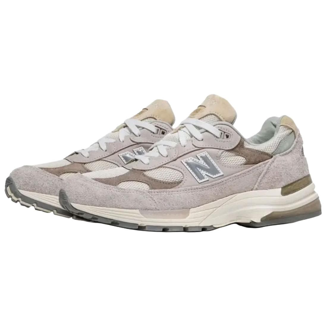 Кроссовки для бега New Balance NB 992 Ткань Низкий Топ Оснащенный ENCAP Технологией и Система Амортизации ABZORB SBS Повседневный - изображение 3