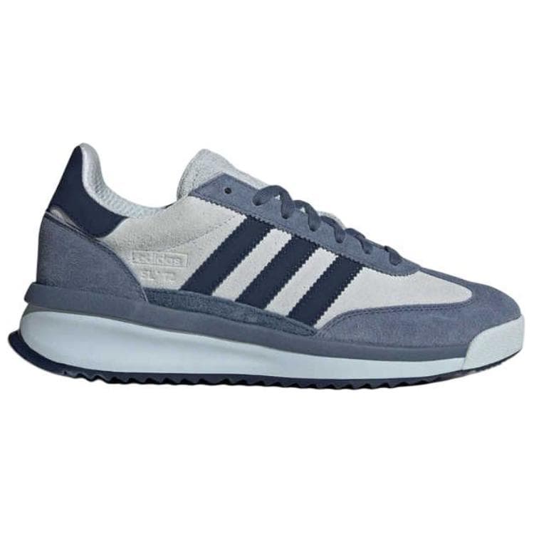 Кроссовки для бега Adidas Originals SL 72 Low Повседневные беговые кроссовки унисекс синие белые - изображение 2