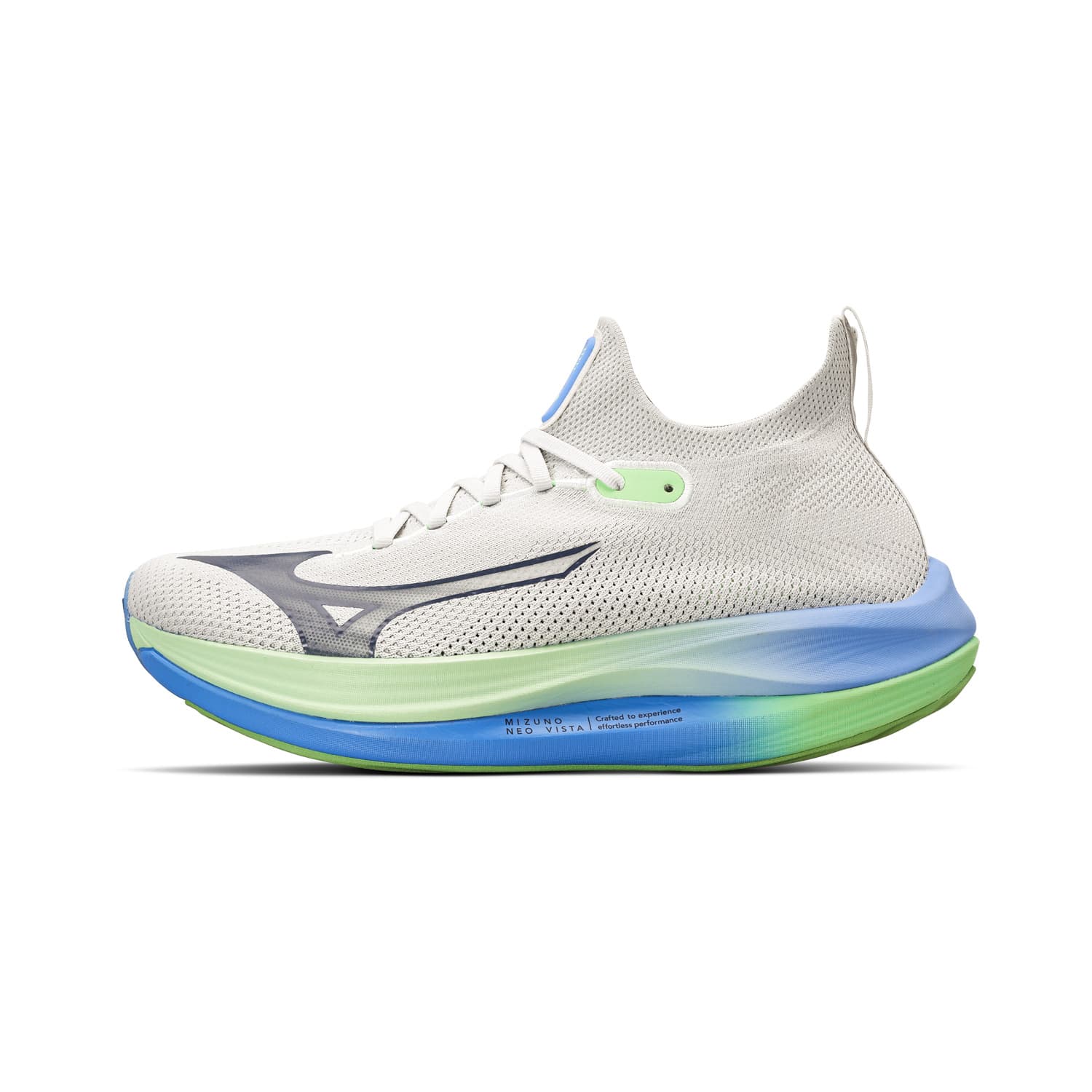 Кроссовки для бега Mizuno Neo Vista Удобные Устойчивые к Износу Низкие Кроссовки для Марафона и Беговых Тренировок Мужские Серые - изображение 1