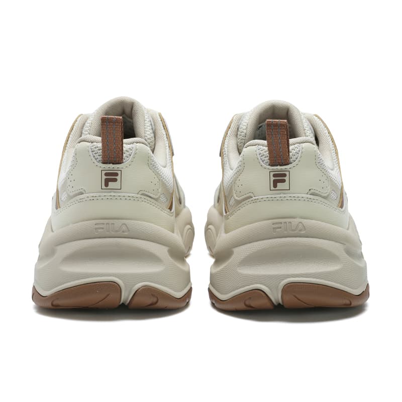 Кроссовки для бега FILA MARS 3 Противоскользящие Низкие Беговые Кроссовки Мужские Бежевые Коричневые - изображение 5