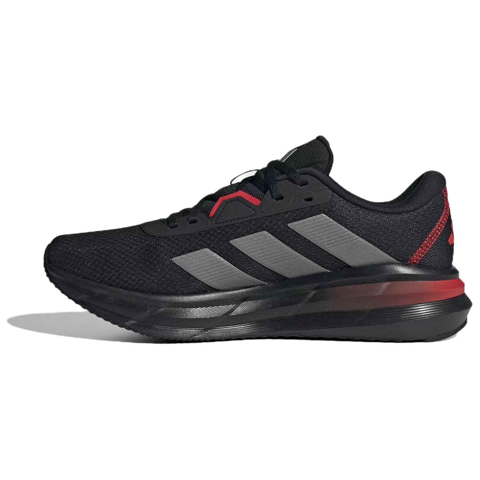 Кроссовки для бега Adidas Galaxy 7 Противоскользящие устойчивые к истиранию низкие беговые кроссовки мужские черные - изображение 2