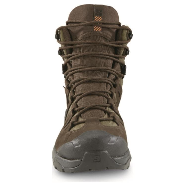 Ботинки уличные SALOMON QUEST TRACKER Gore TEX Короткий MID Голень Аутдор Унисекс Коричневый - изображение 4