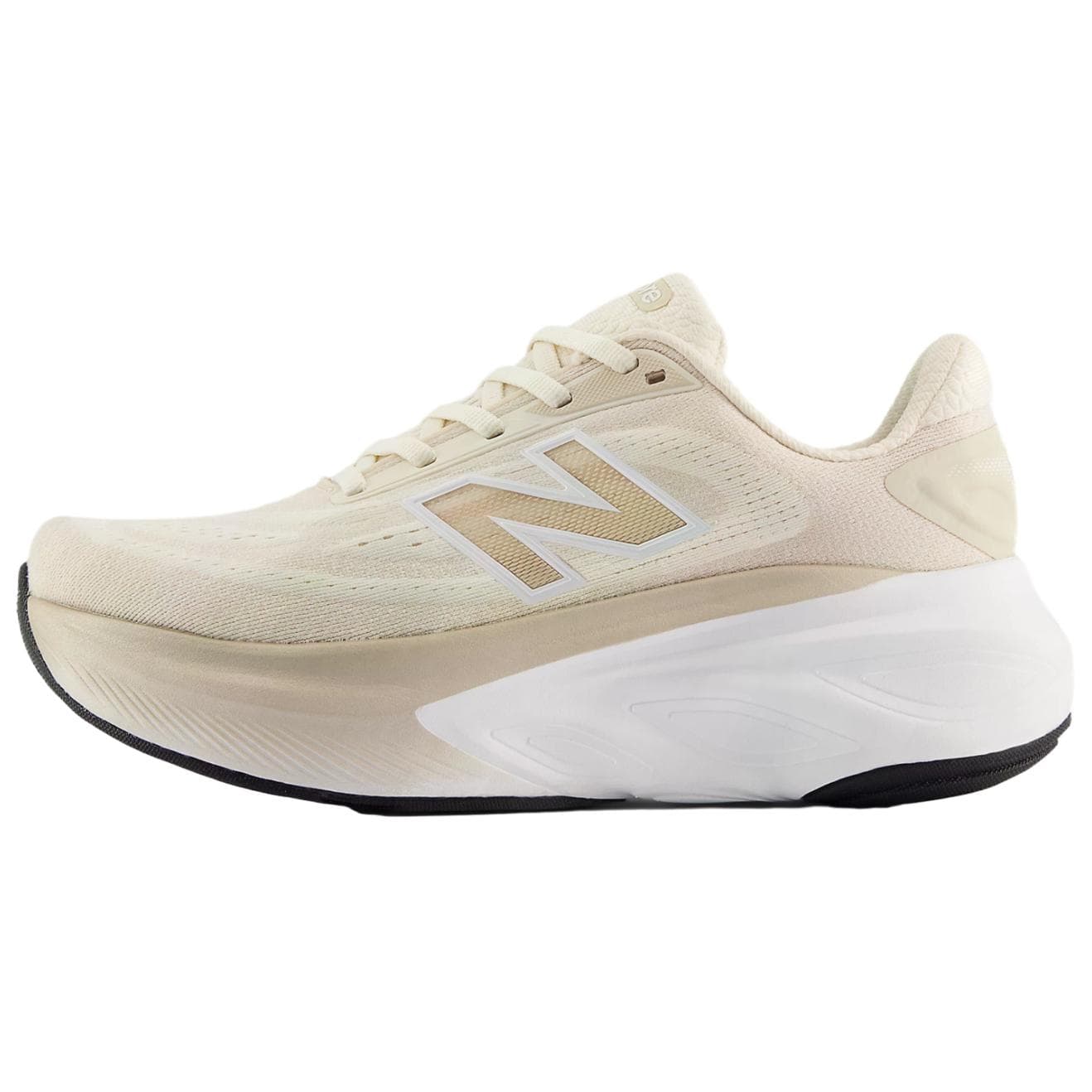 Кроссовки для бега New Balance NB Fresh Foam X More V6 Дышащая Поддерживающая Светоотражающие Беговые Кроссовки Женские Экрю - изображение 1