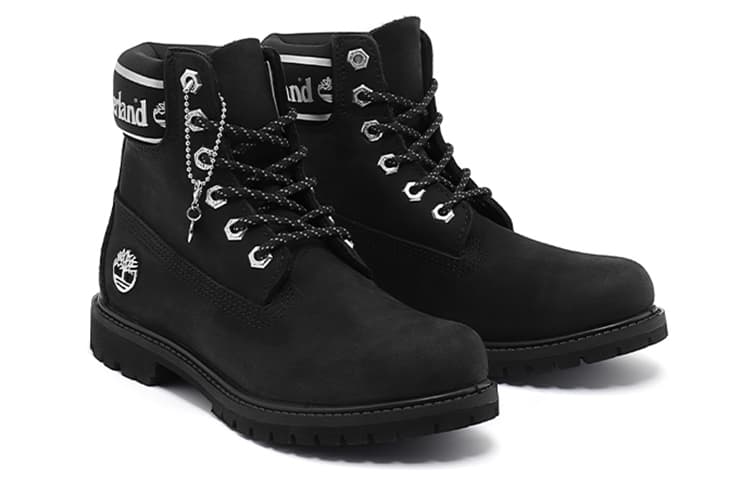 Ботинки уличные Timberland 6 Inch Black - изображение 4