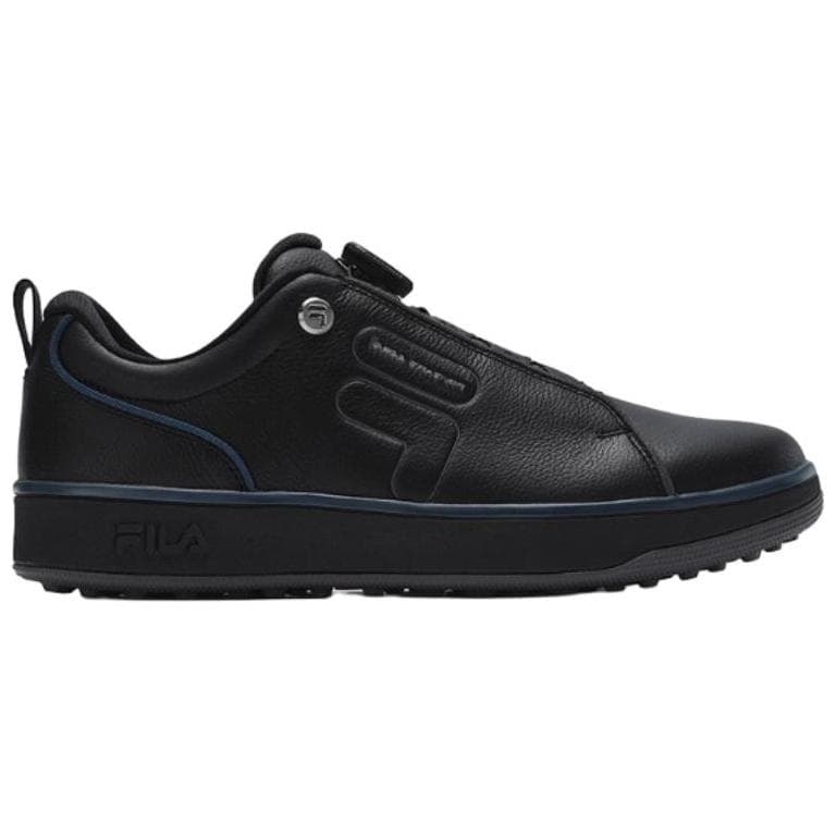 Кроссовки для гольфа FILA GF 1911 Trainer Удобная Износостойкая Низкий Топ Гольф Обувь Мужская Черная - изображение 2