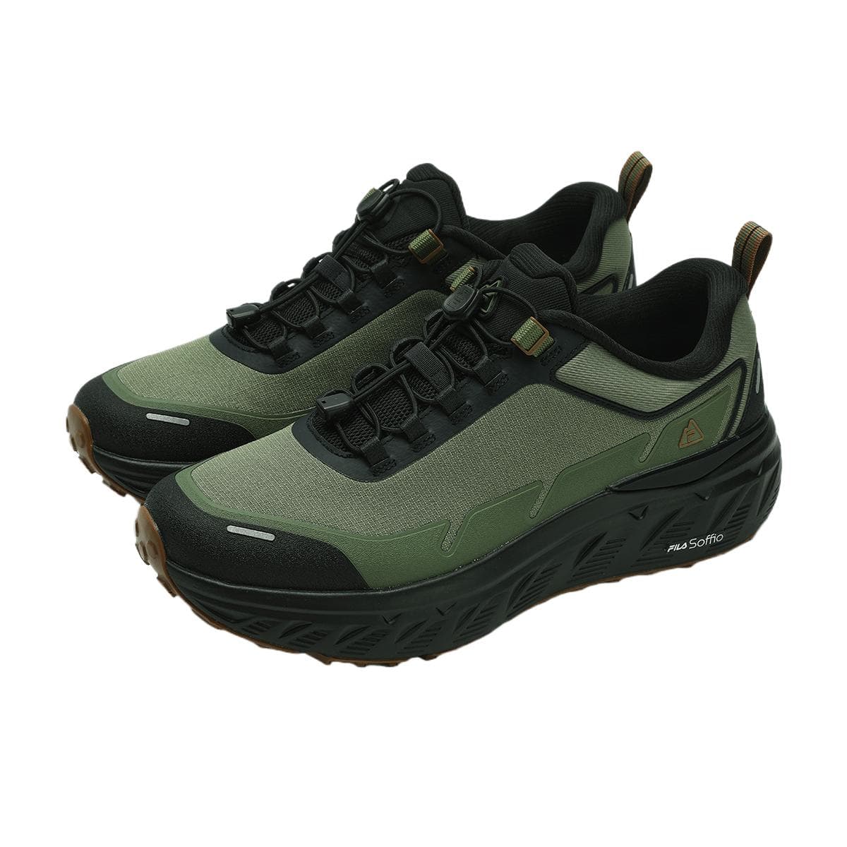 Кроссовки FILA EXPLORER Дышащий Баланс MID Уличная Обувь Мужская Зеленая - изображение 3