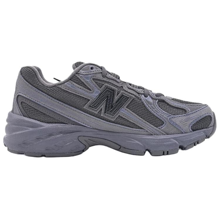 Кроссовки для бега New Balance NB 740 Комфортная Ткань Беговые Кроссовки Унисекс Черный Серый - изображение 2