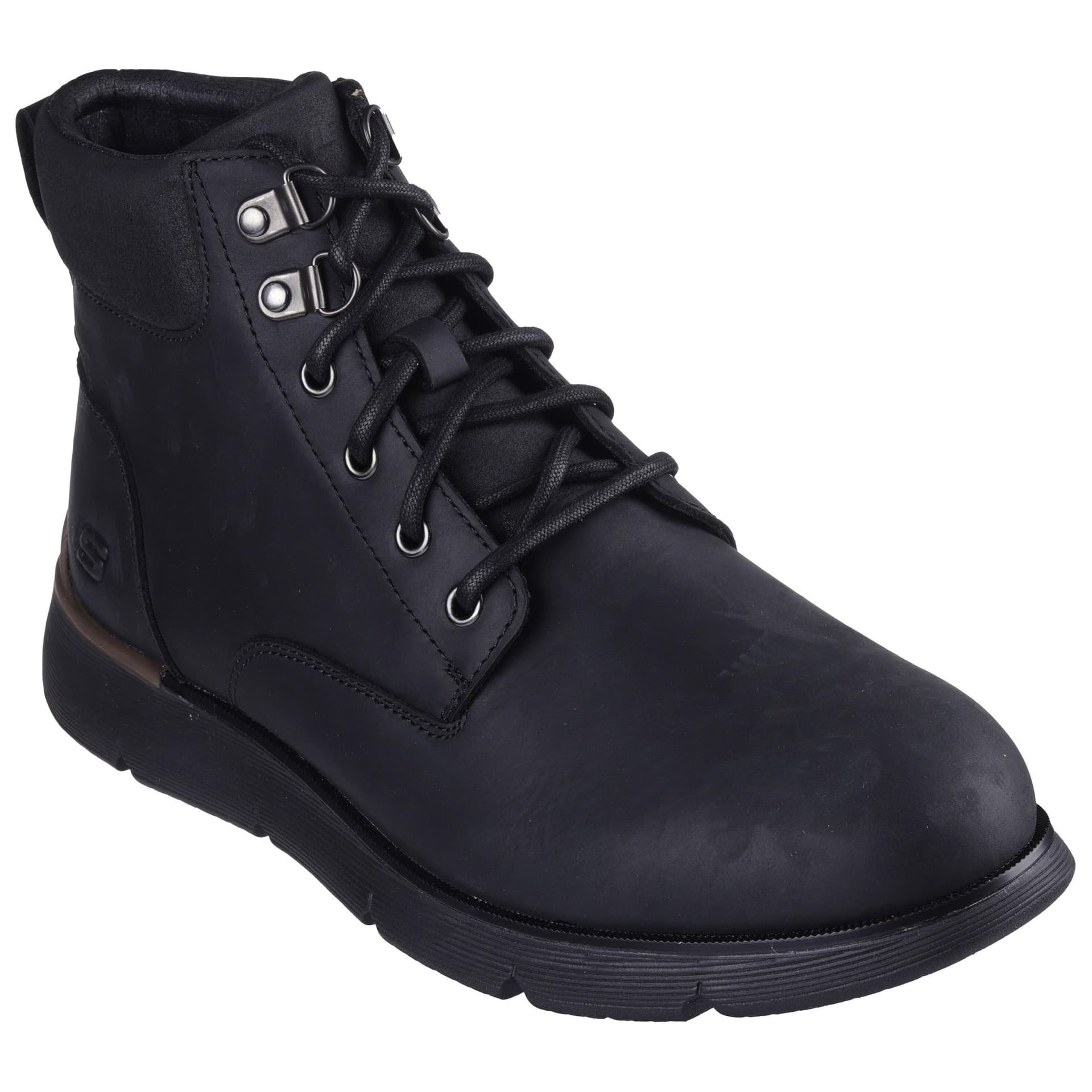 Сапоги Skechers Ботильоны Мужские Черные - изображение 4