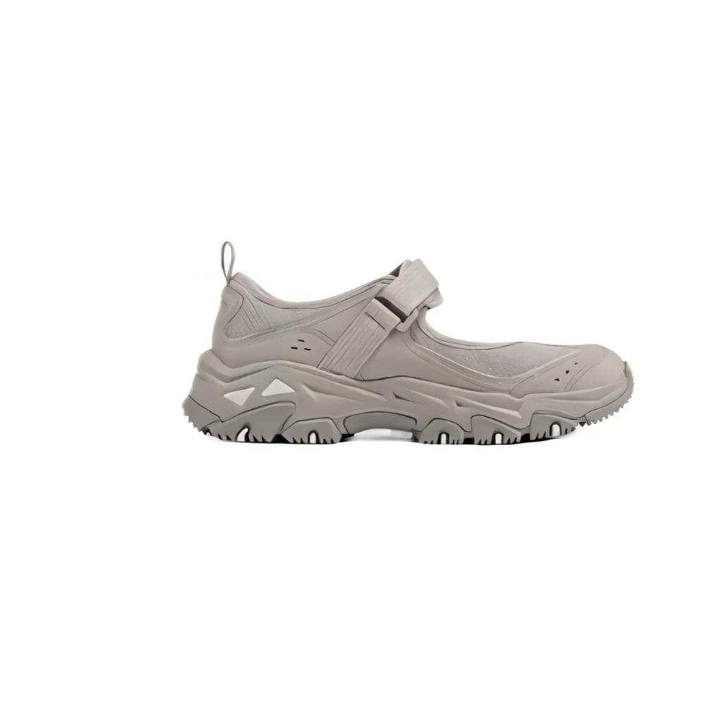 Кроссовки Skechers D'LITES Hiker Дышащий Low Топ Туфли Мэри Джейн Женские Тауповый - изображение 2