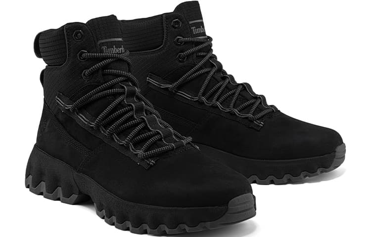 Ботинки уличные Timberland Waterproof Boots Black - изображение 4