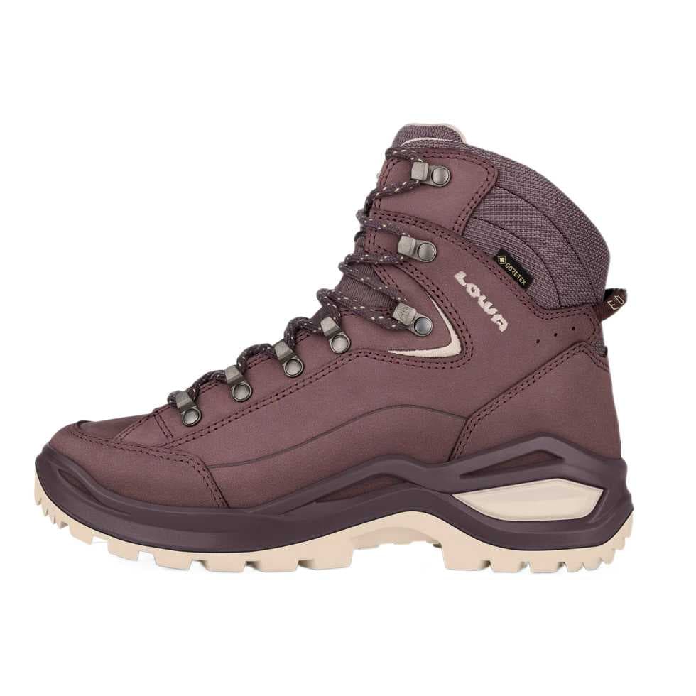 Ботинки уличные Lowa Renagade GTX Средняя длина Outdoor Женские Коричневый Красный - изображение 1