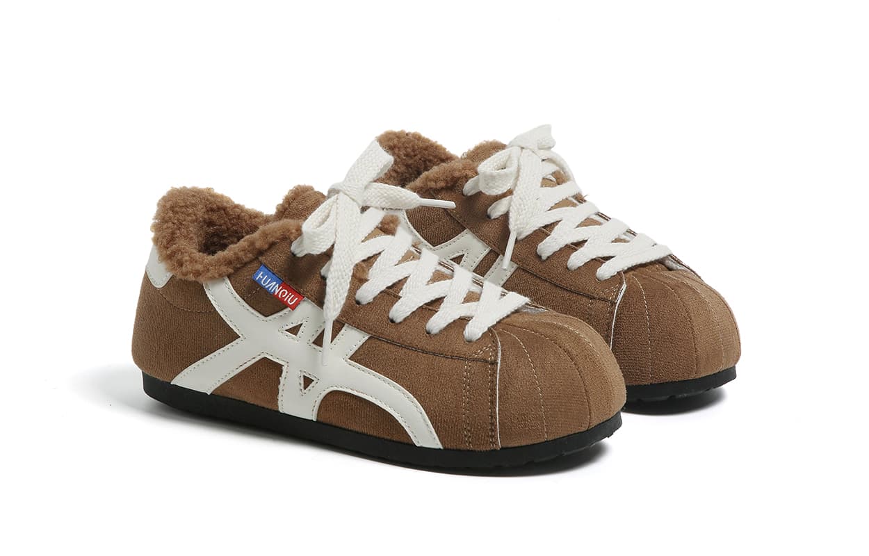 Кроссовки HUANQIU Легкий Low Top Немецкие армейские кроссовки Женские Верблюжий цвет - изображение 3