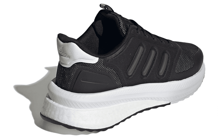 Кроссовки для бега Adidas X_PLR Сетчатая ткань текстиль противоскользящие низкие беговые кроссовки мужские черно-белые - изображение 4