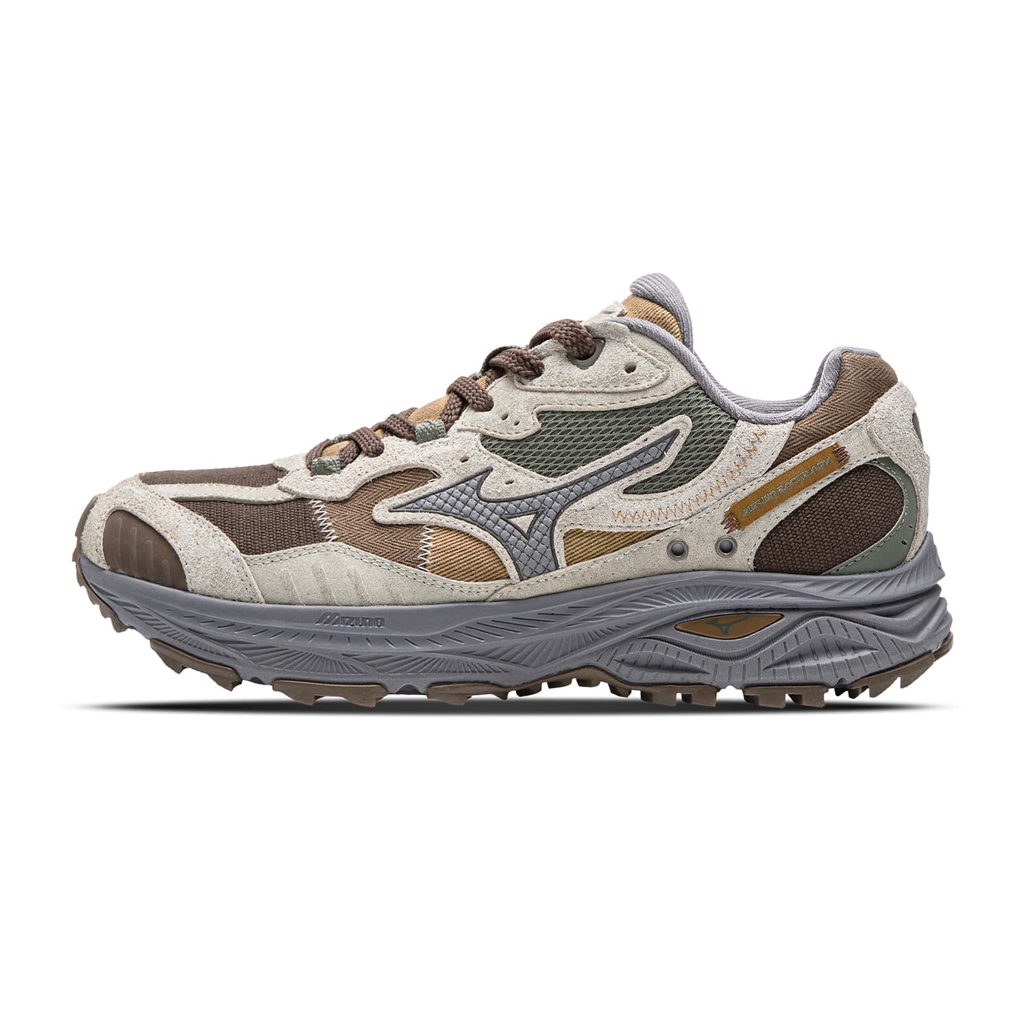 Кроссовки для бега Mizuno Racer ADV Низкие кеды TRAINING RUNNING Обувь Унисекс Олень Коричневый - изображение 1