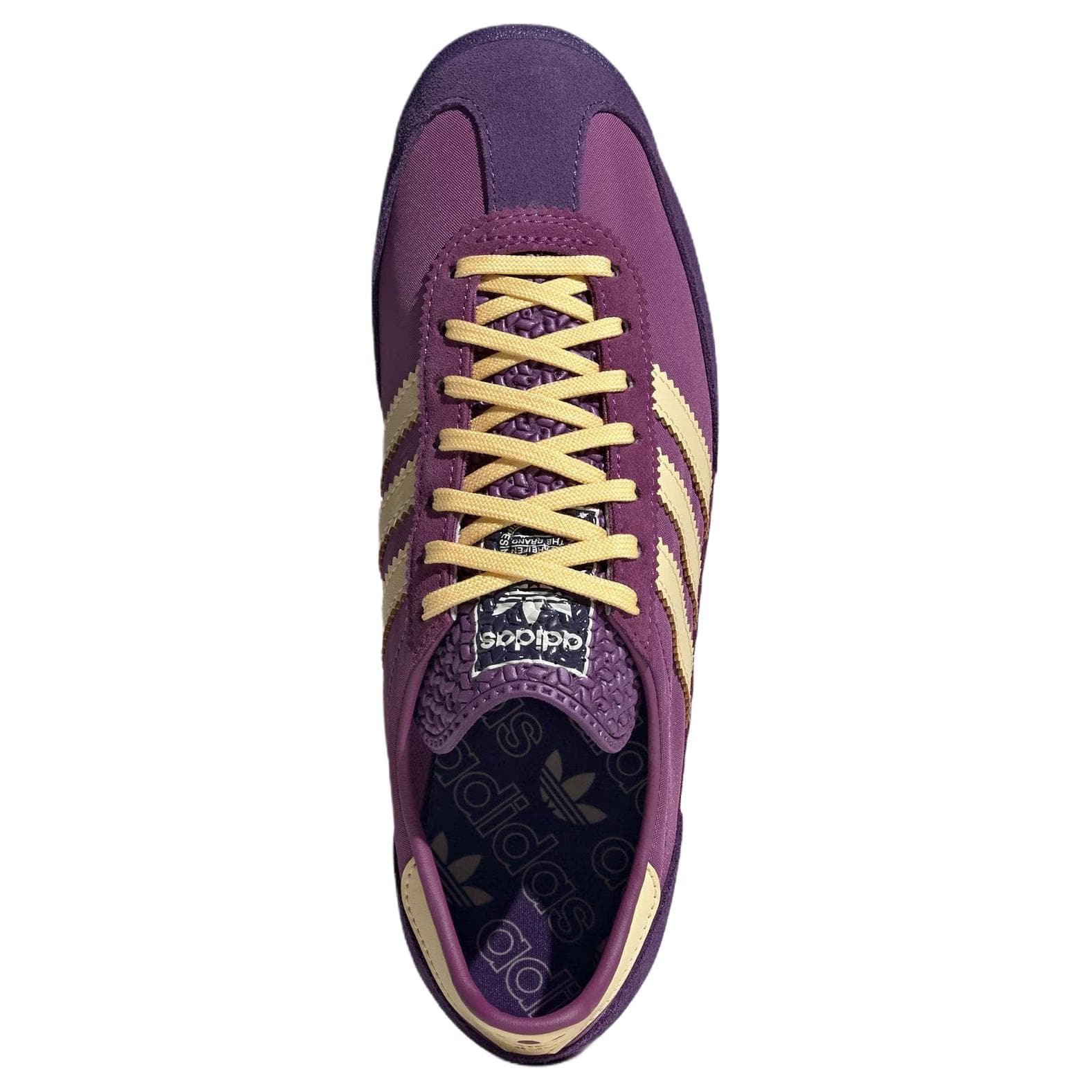 Кроссовки Adidas Originals SL 72 OG Low Повседневная обувь для женщин пурпурно-розовый цвет - изображение 4