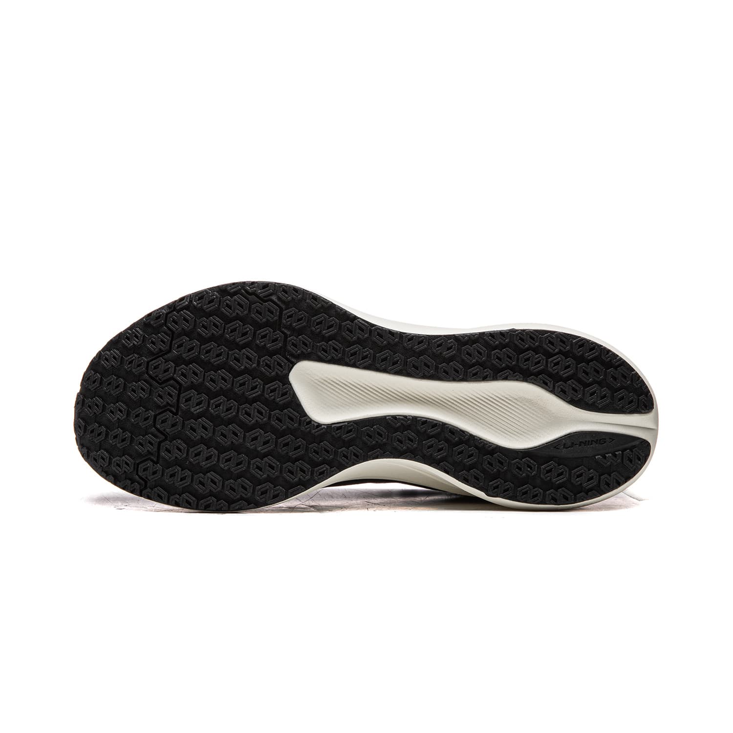 Кроссовки для бега Li-Ning LINING Cloud Беговые кроссовки для физкультурного зачета с амортизацией, противоскользящей износостойкой подошвой, дышащие и легкие с технологией отскока, мужские, черные - изображение 7