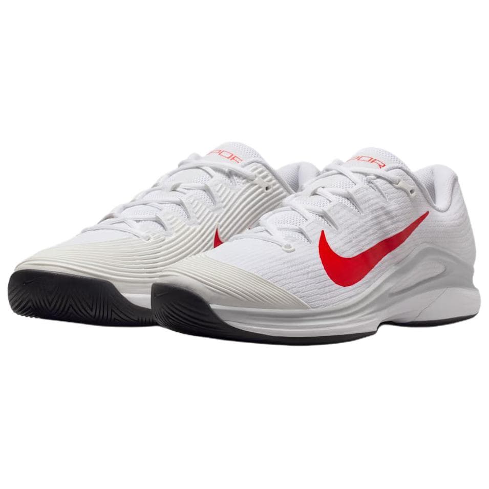 Кроссовки для тенниса Nike Vapor 12 Low Топ Теннисные Кроссовки Мужские Белые - изображение 3