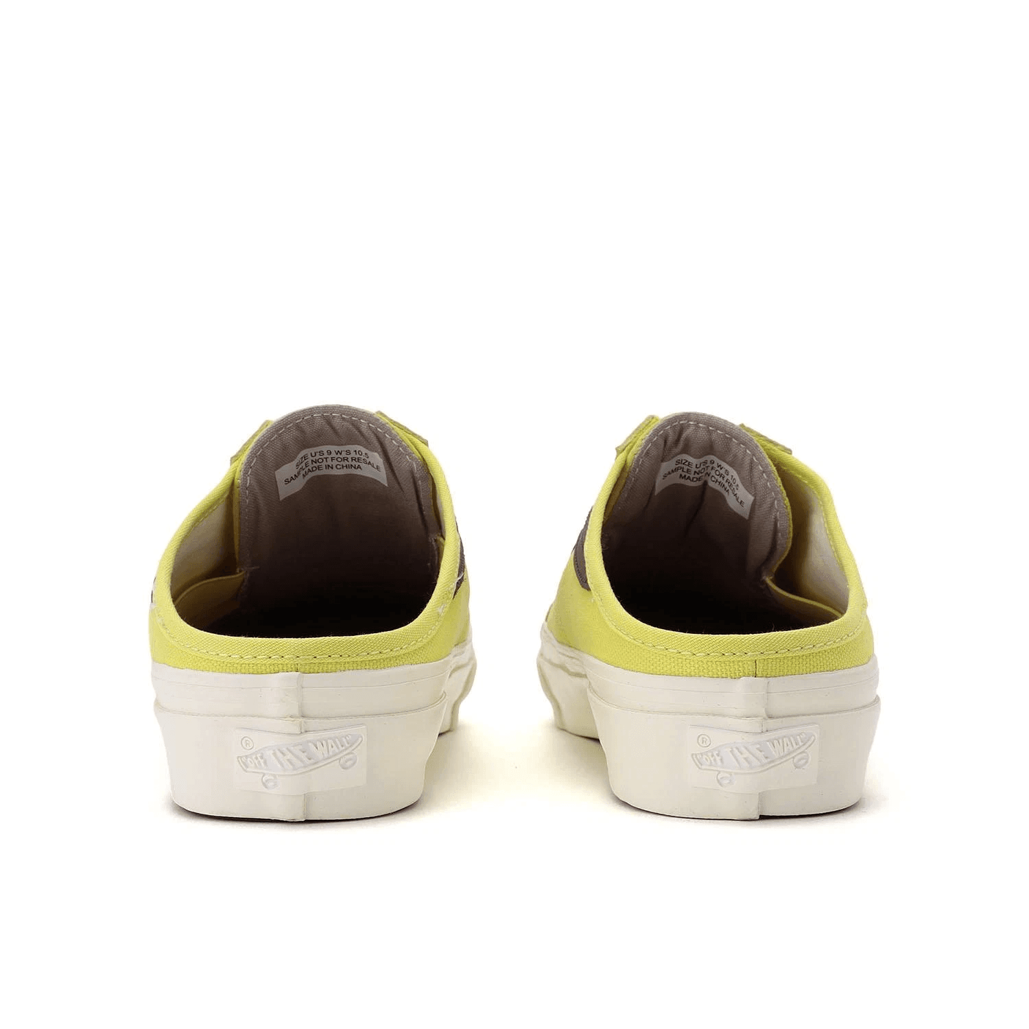 Сандалии Vans Premium Old Skool Закрытые тапочки Унисекс Желтый - изображение 3