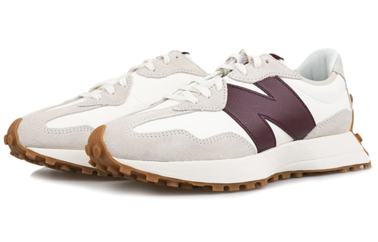 Кроссовки для бега New Balance 327 White Grey Red - изображение 3