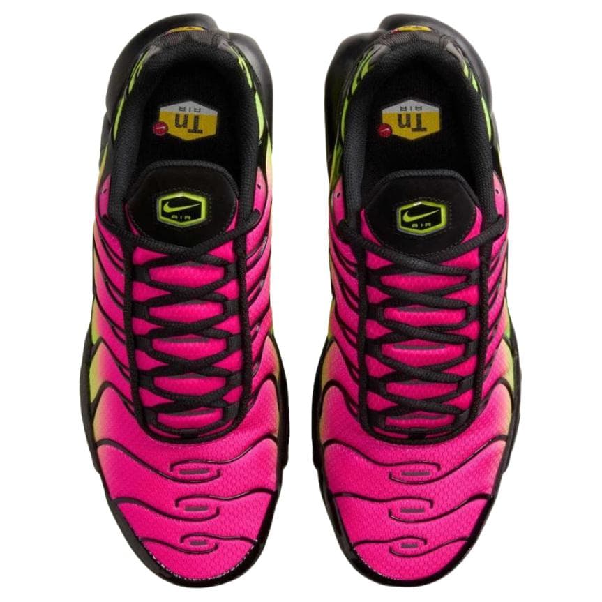 Кроссовки для бега Nike Air Max Plus Дышащая Поддержка Повседневные Беговые Кроссовки Унисекс Розовый Зеленый - изображение 4